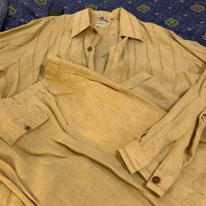 Linen walking 2pcs. Suit